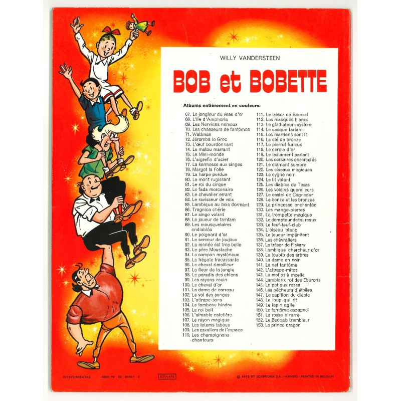 Willy Vandersteen & Paul Geerts - Bob et Bobette La princesse prude