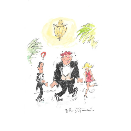 Johnny Goodbye - Dessin original - Dino Attanasio