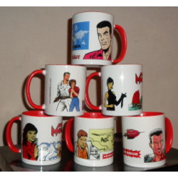 Bob Morane - Set de 6 mugs...